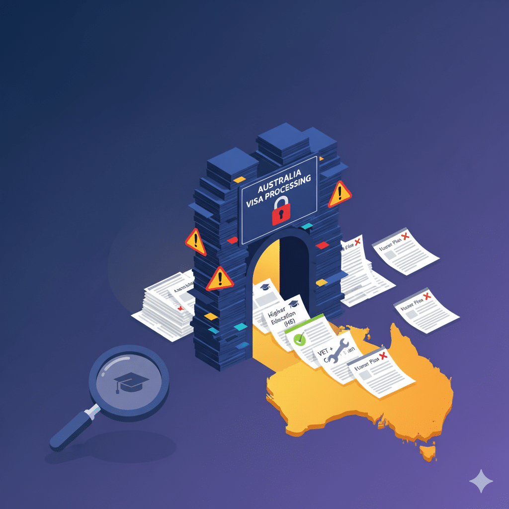 호주 학생비자 승인율 (2025년 10월)