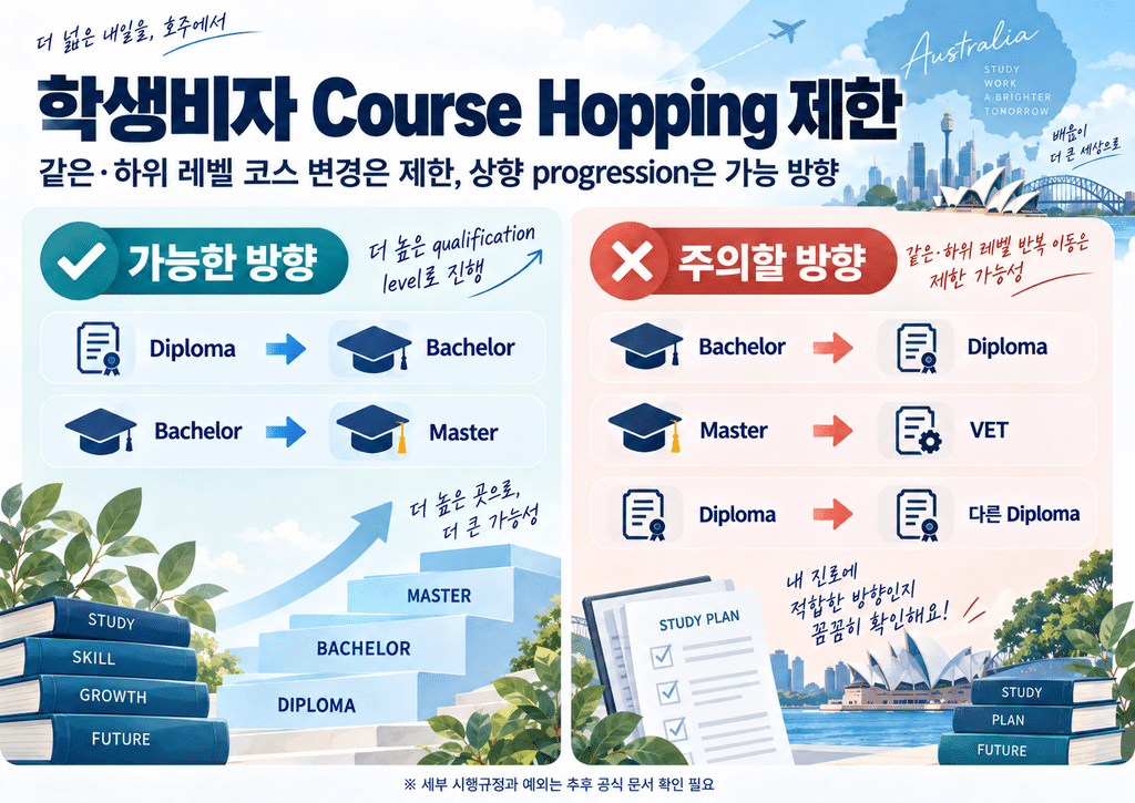 호주 학생비자 변경 발표 (2026년 9월 17일)
