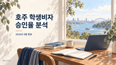 호주 학생비자 승인율 분석 | 2026년 9월 발표 기준